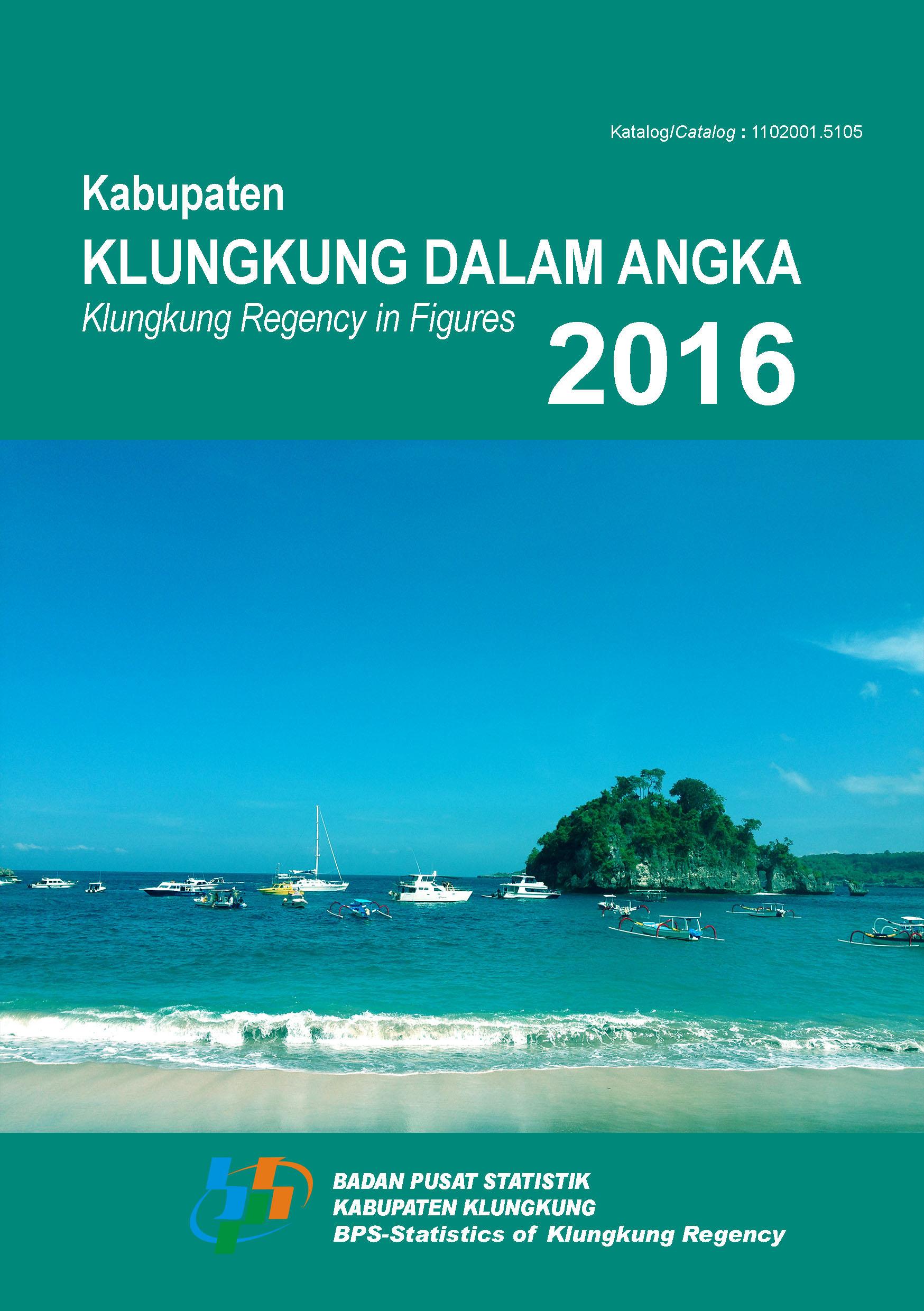 Klungkung Regency in Figures 2016