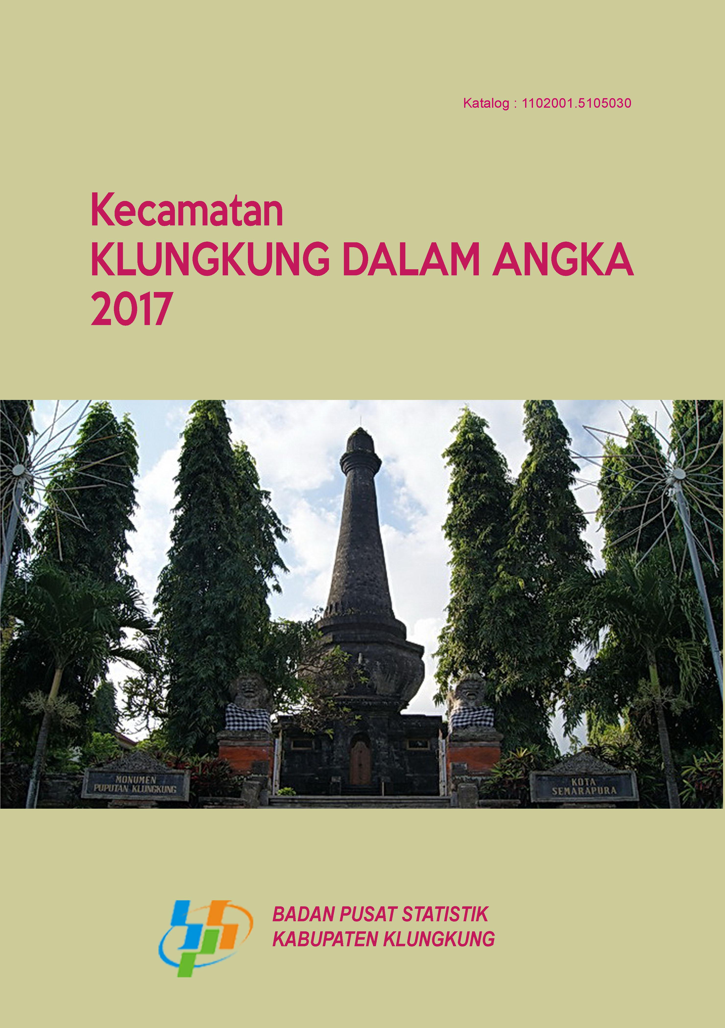 Klungkung Subdistrict in Figures 2017